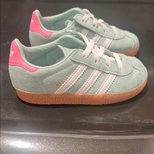 Adidas Kids Shoes - Mint Green and Pink